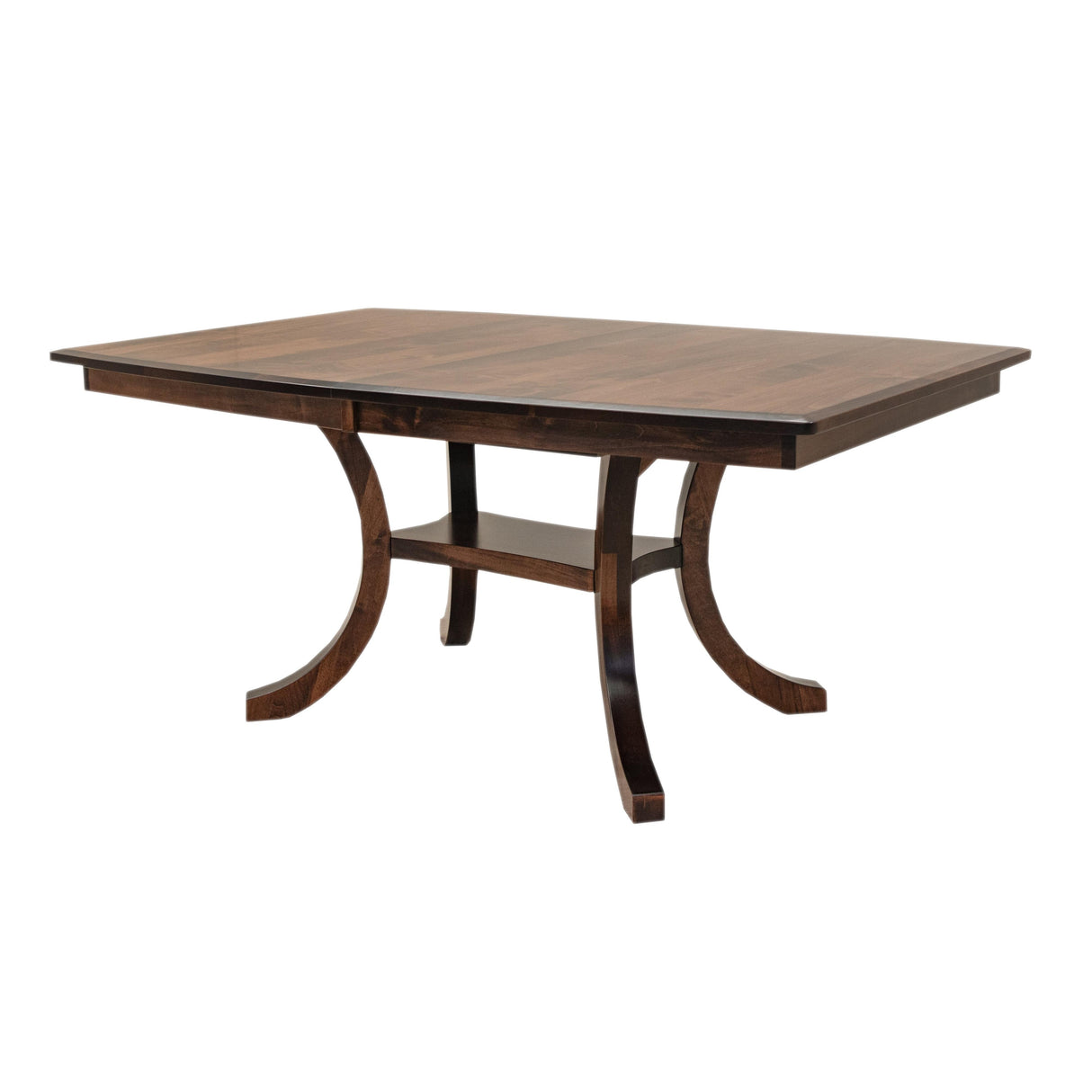 Carlisle Double Pedestal Maple Wood Extending Dining Table | ASB