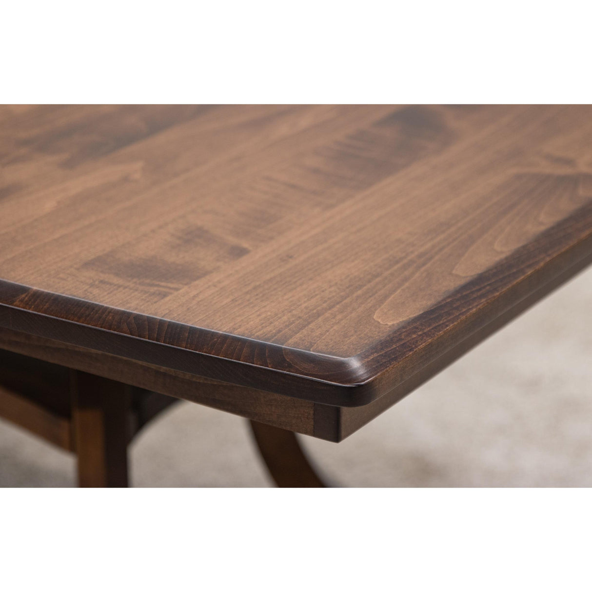 Carlisle Double Pedestal Maple Wood Extending Dining Table | ASB
