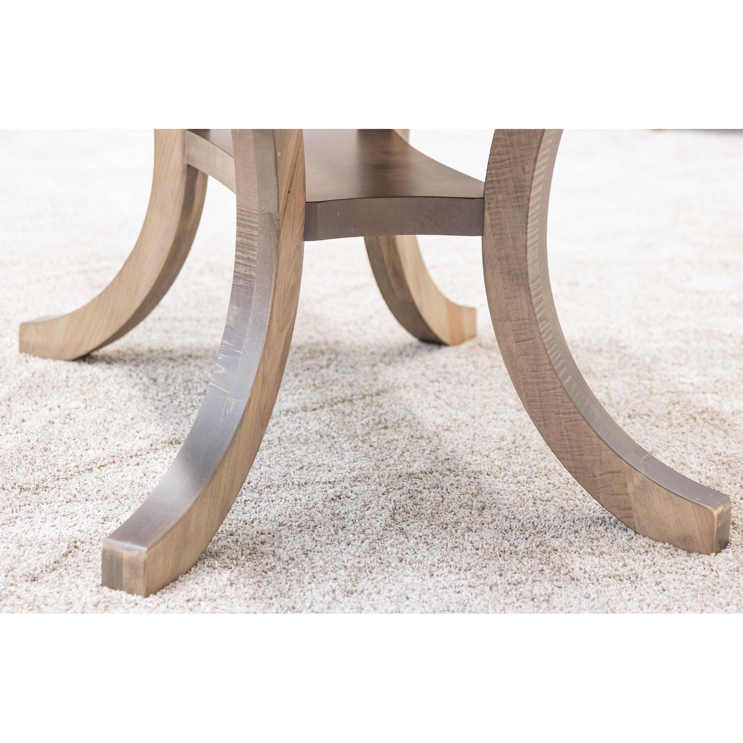 Carlisle Double Pedestal Maple Wood Extending Dining Table | BLS