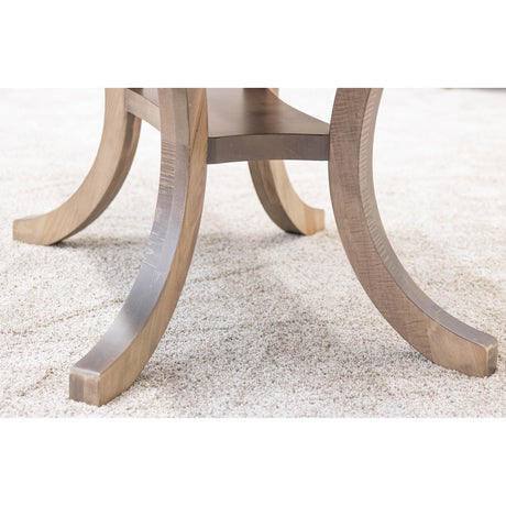 Carlisle Double Pedestal Maple Wood Extending Dining Table | BLS