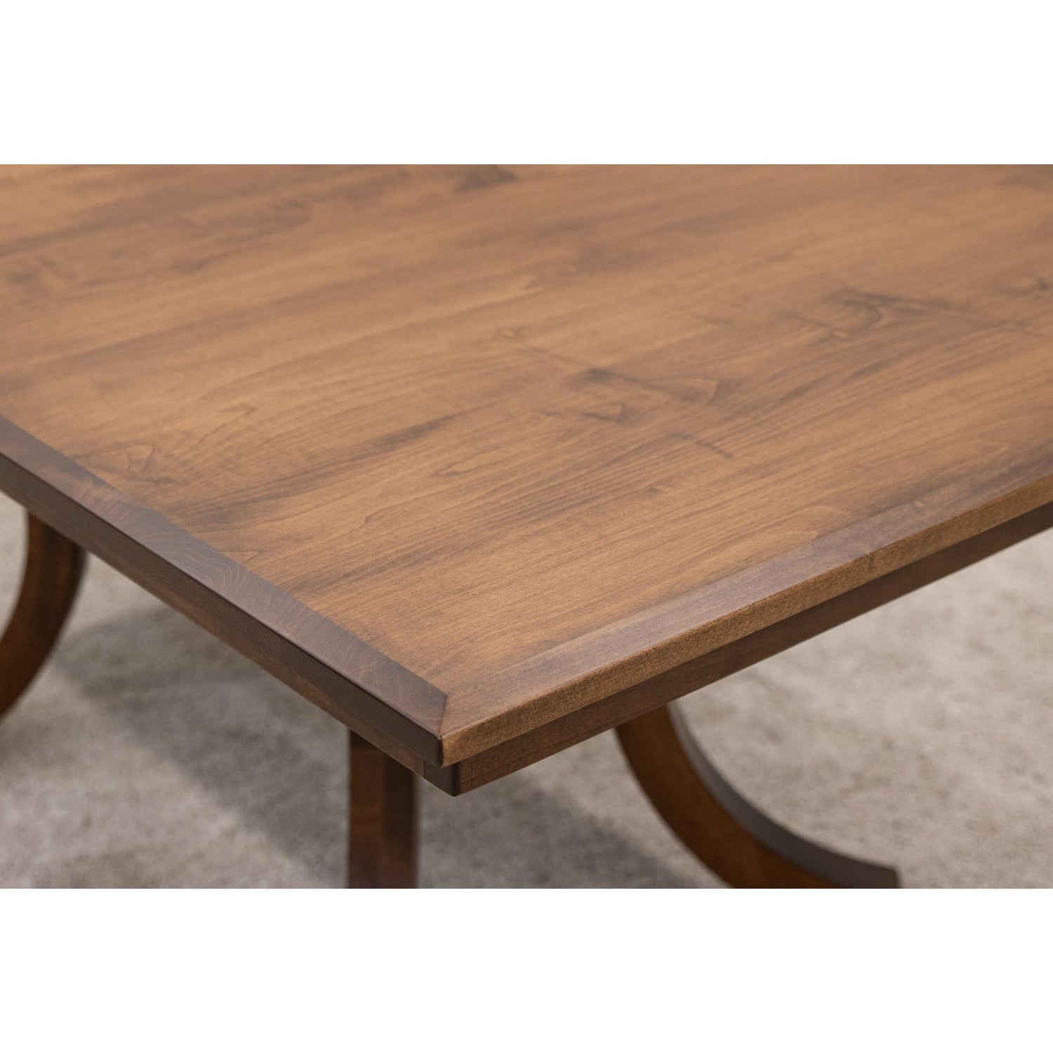 Carlisle Double Pedestal Maple Wood Extending Dining Table | HC