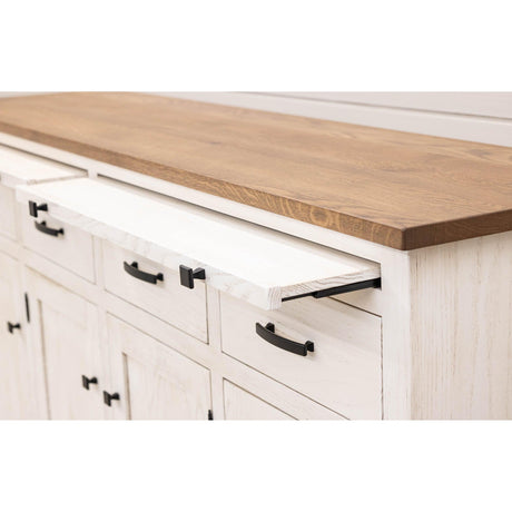 Carlisle Settler's White & Oak Wood Buffet | O-CS&RWO-CO