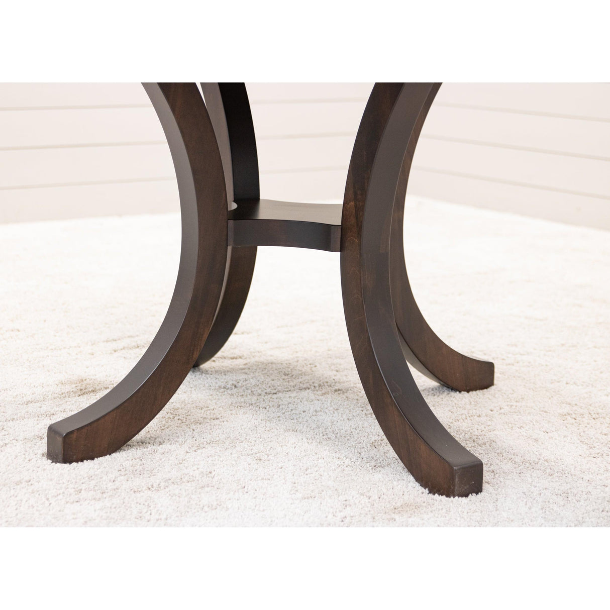 Carlisle Single Pedestal Maple Wood Extending Dining Table | BV