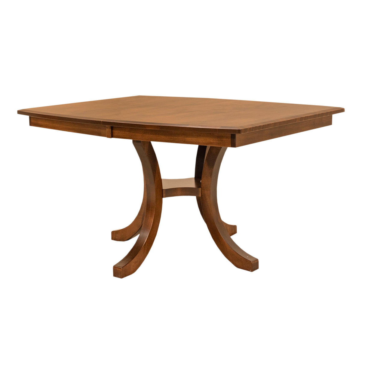 Carlisle Single Pedestal Maple Wood Extending Dining Table | HC