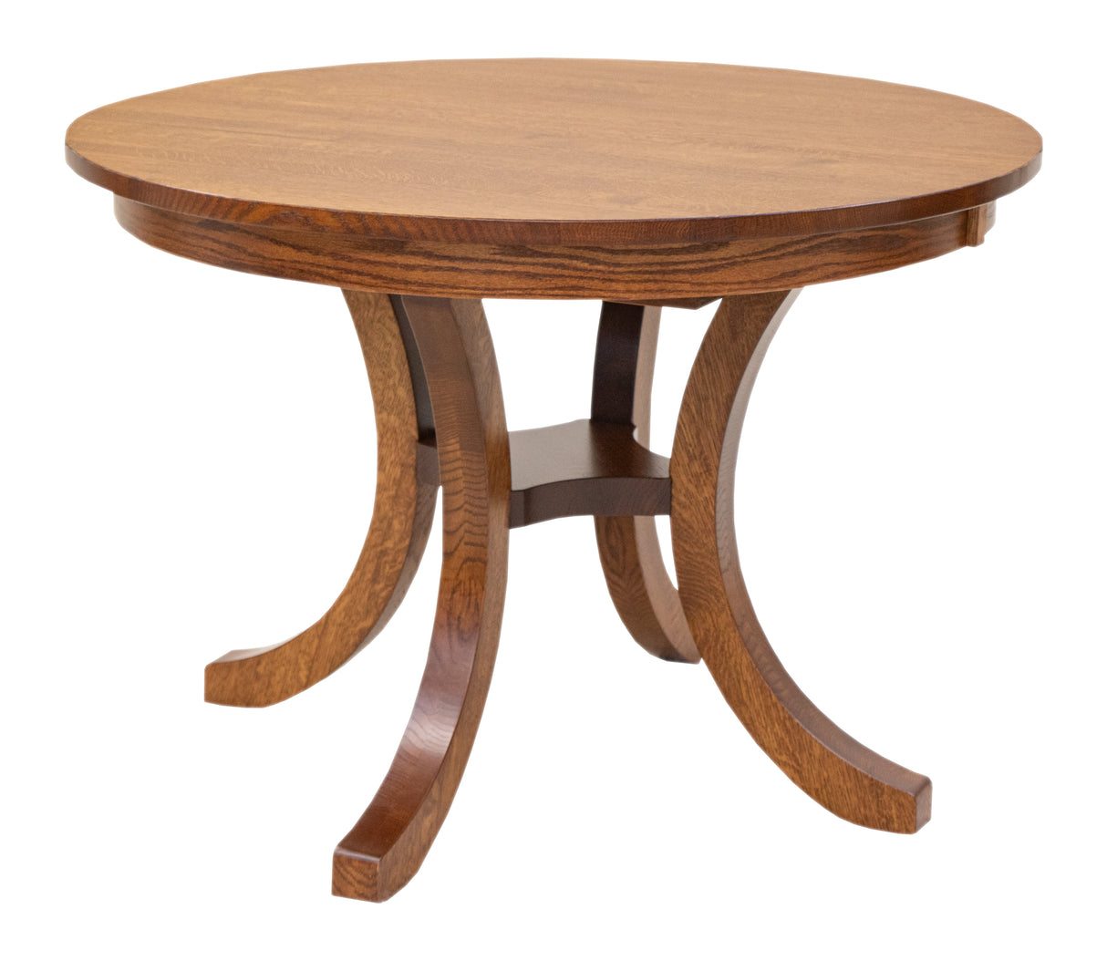Carlisle Round Single Pedestal Extending Dining Table