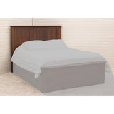 Carrington Queen Cherry Wood Panel Storage Platform Bed | GB