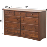 Carrington 9-Drawer Tall Dresser