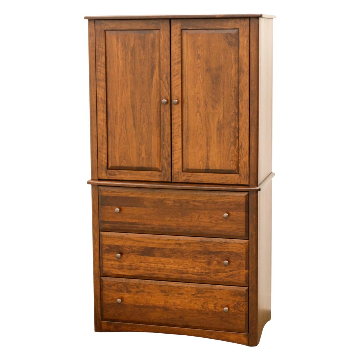 Carrington Cherry Wood Armoire | MC