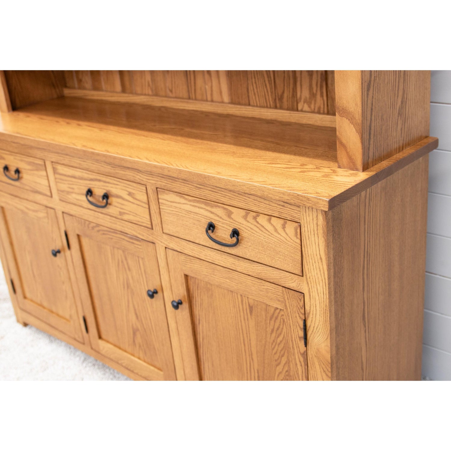 Century Mission Oak Wood Hutch | FW