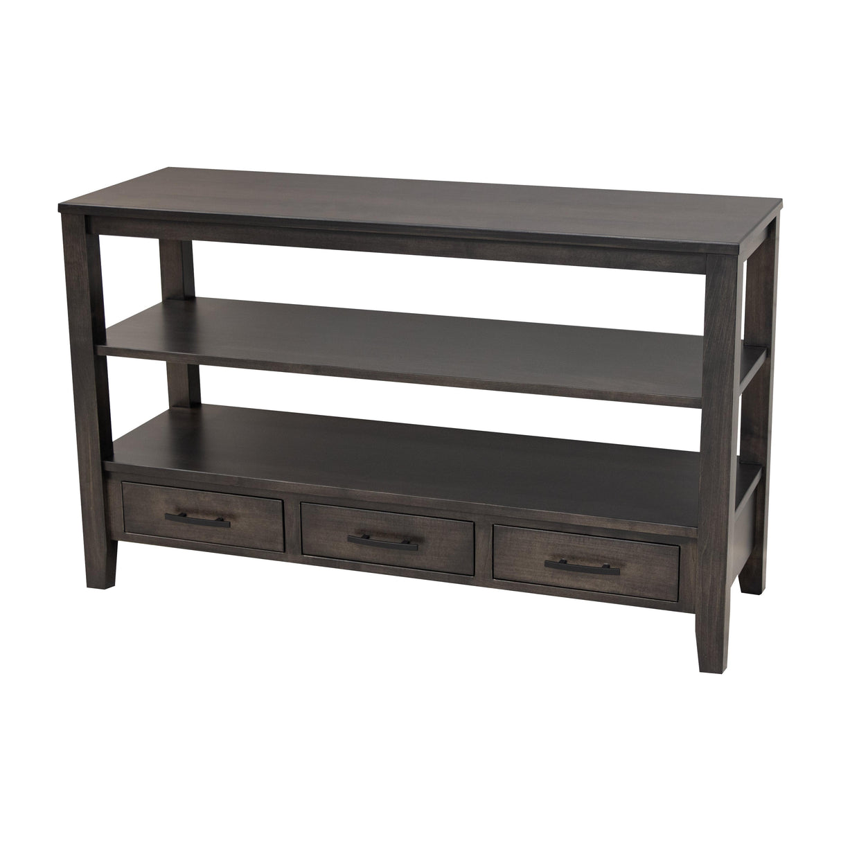Century Maple Wood Open Sofa Table | DK
