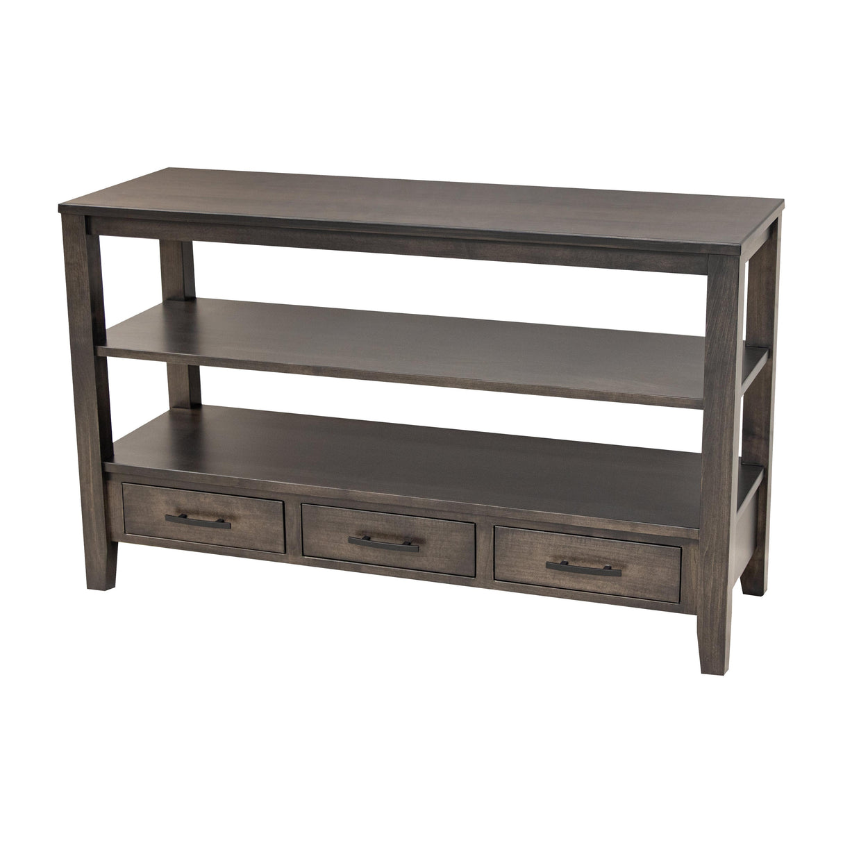 Century Maple Wood Open Sofa Table | GS