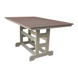 Classic Outdoor Amish Poly Rectangle Bar Height Table - S-Upstate Amish Furniture