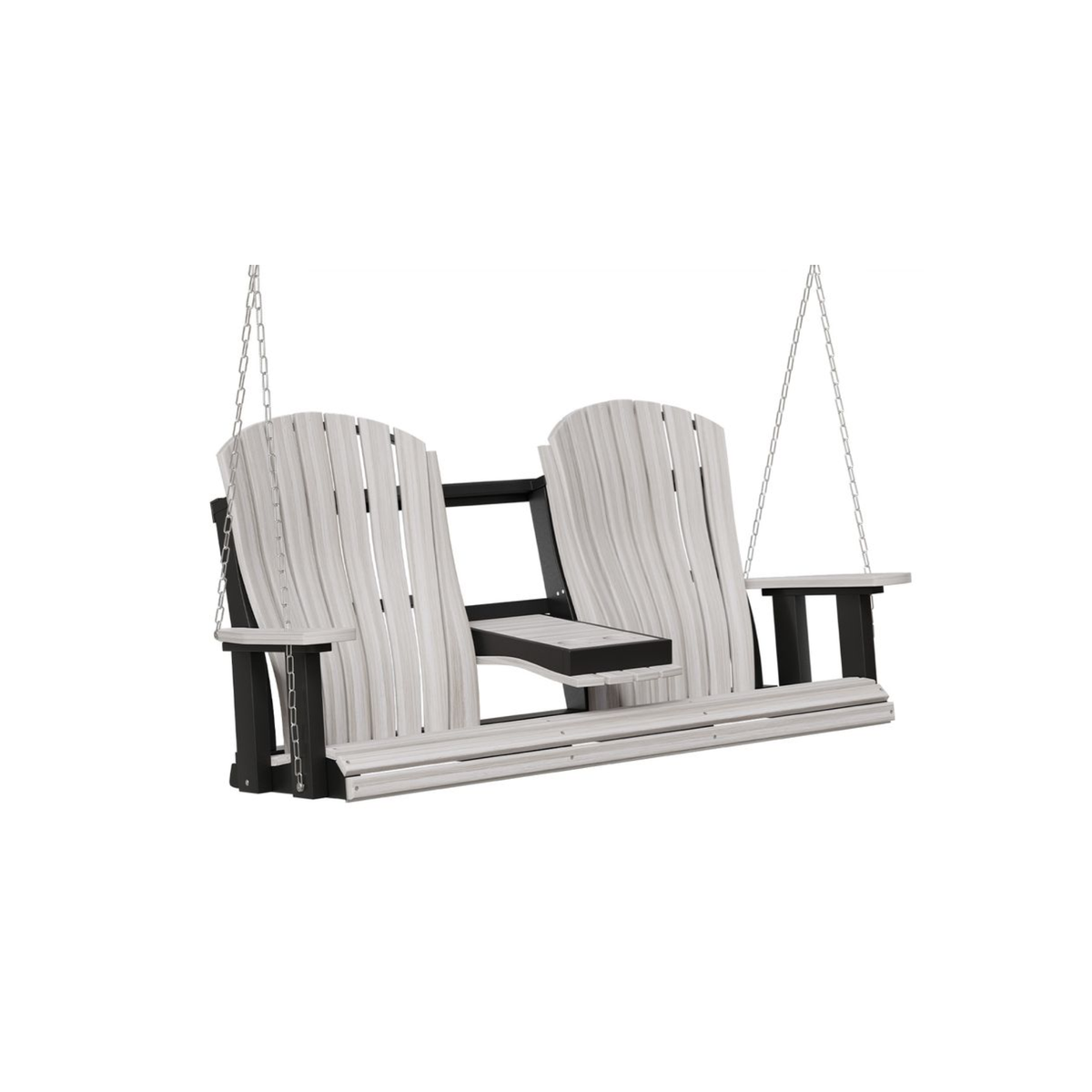 Comfort Bentback 5' Amish Outdoor Swing - SS&B