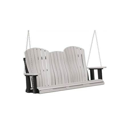 Comfort Bentback 5' Amish Outdoor Swing - SS&B
