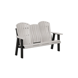 Comfort Bentback 5' Amish Park Bench - SS&B
