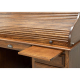 Conventional Elm Wood Rolltop Desk | MC