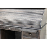 Conventional Maple Wood Rolltop Desk | GS