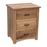 Weston 3-Drawer Nightstand