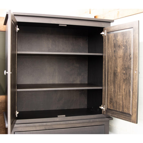 Carrington Cherry Wood Armoire | MC
