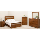 Craftsman Mission 7-Drawer Low Dresser