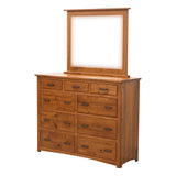 Craftsman Mission 9-Drawer Tall Dresser