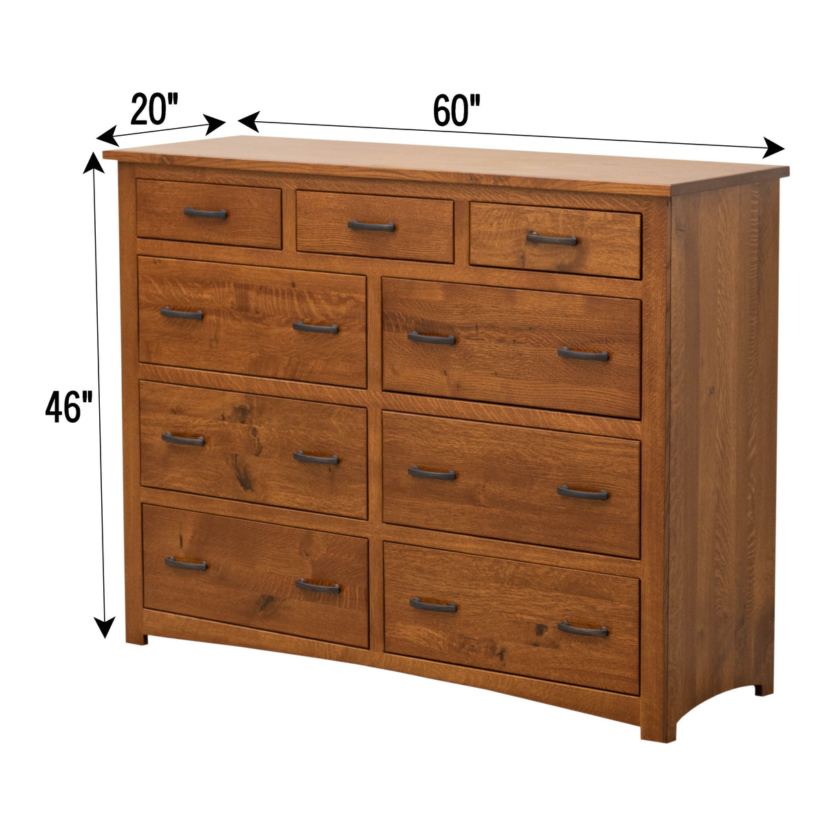 Weston 9-Drawer Tall Dresser