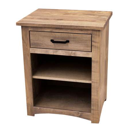 Weston 1-Drawer, Open Nightstand