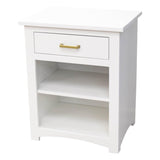 Weston 1-Drawer, Open Nightstand
