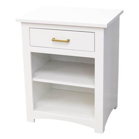 Weston 1-Drawer, Open Nightstand