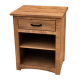 Weston 1-Drawer, Open Nightstand