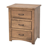 Weston 3-Drawer Nightstand