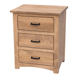 Weston 3-Drawer Nightstand