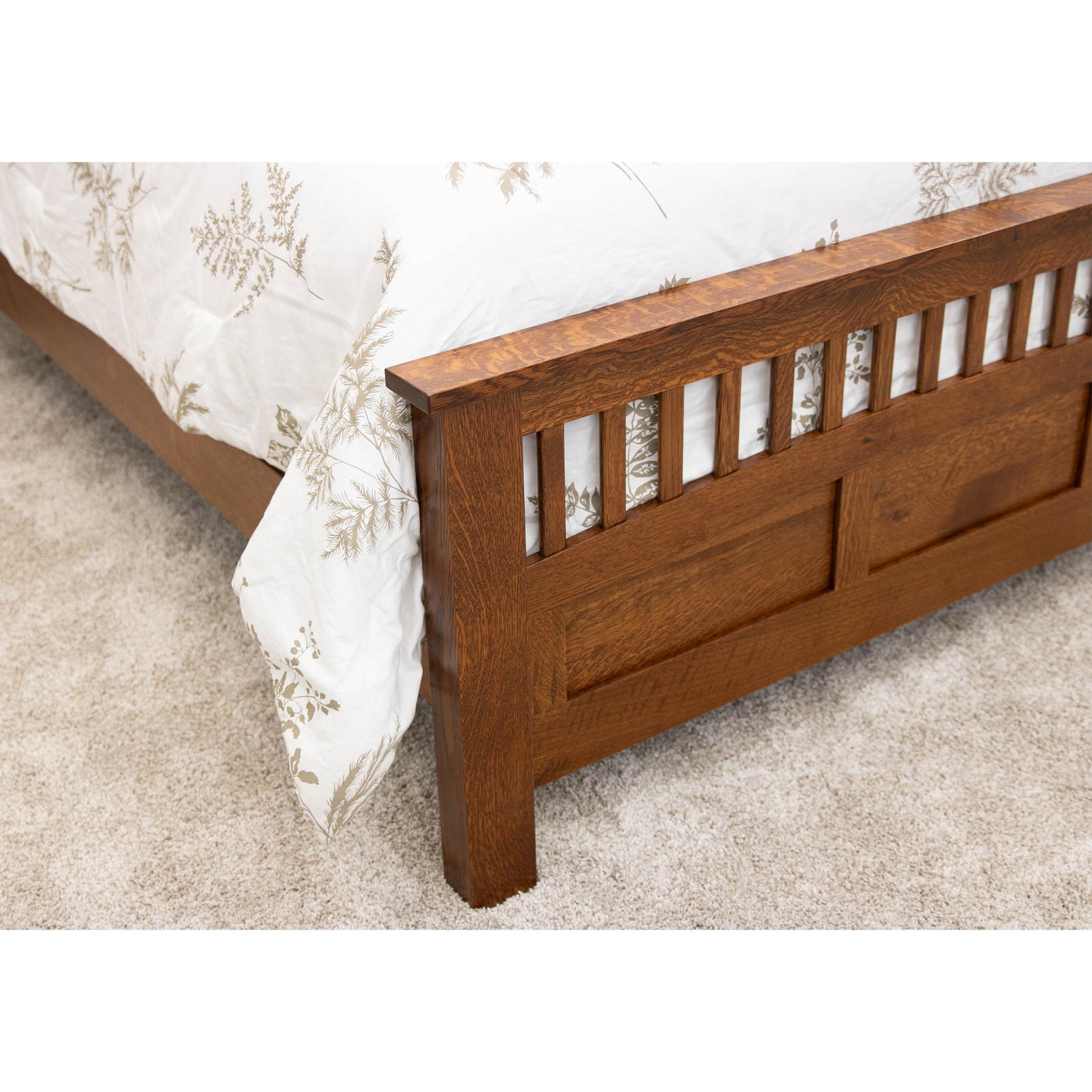 Craftsman Mission Storage Platform Bed