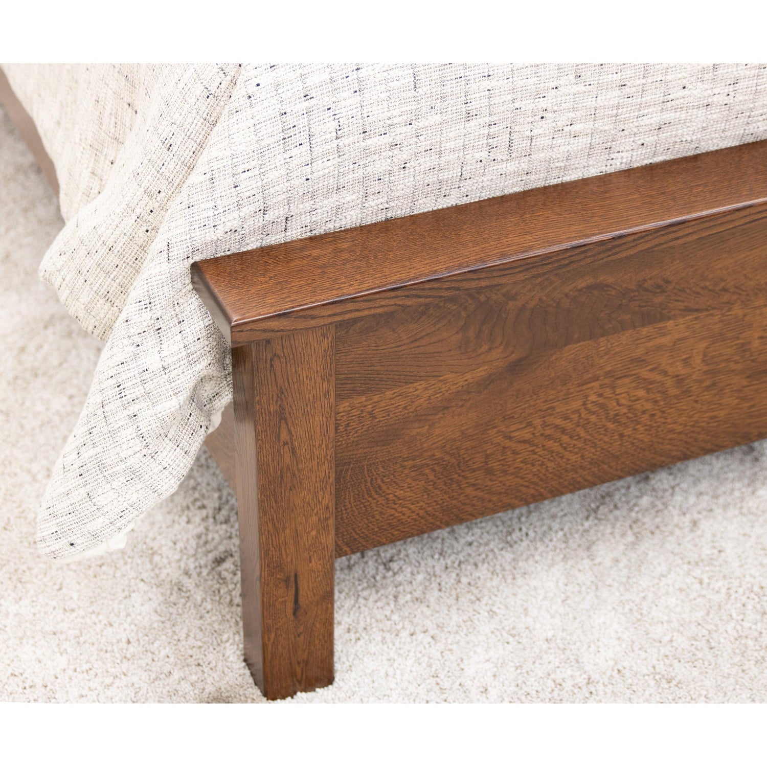 Weston Wood Panel Bed