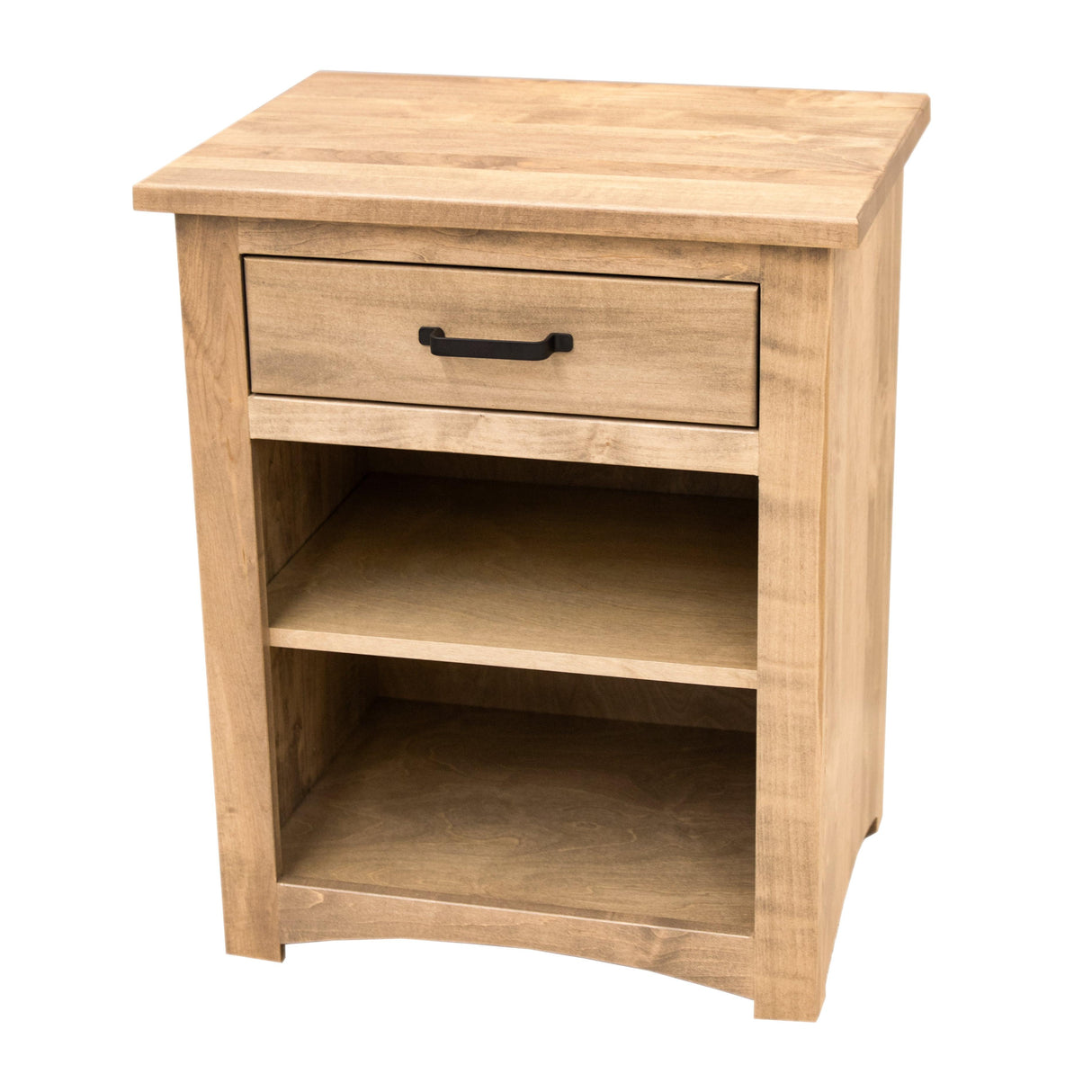 Weston 1-Drawer, Open Nightstand