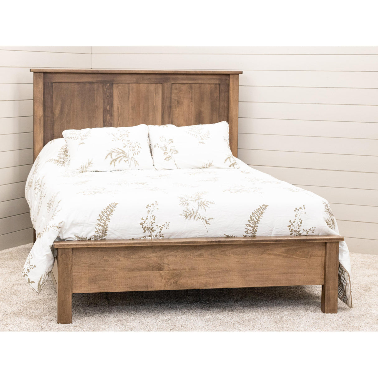 Weston Wood Panel Bed