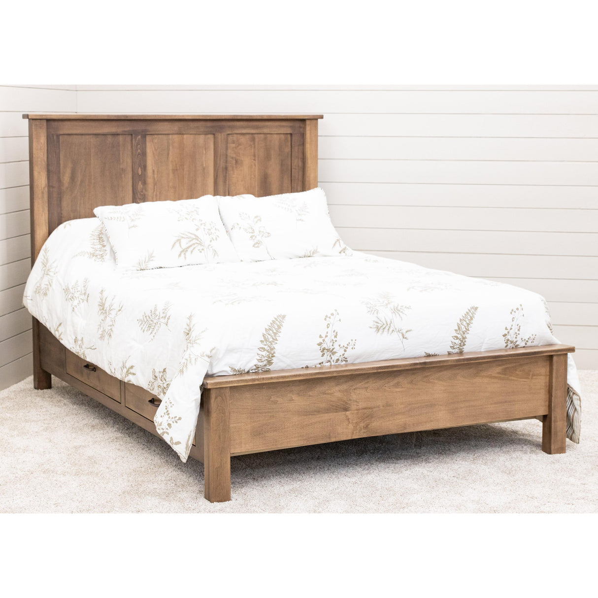 Weston Wood Panel Bed