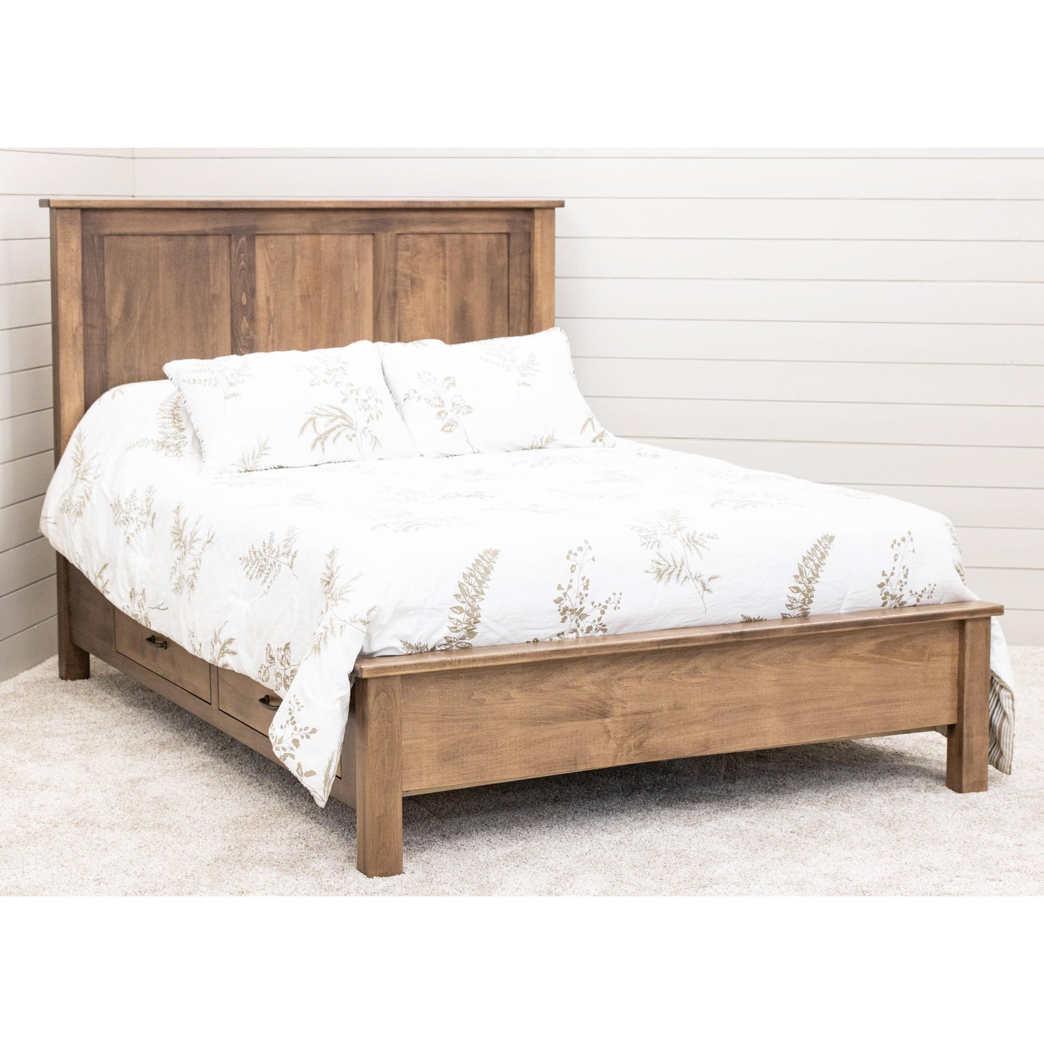 Weston Wood Panel Bed