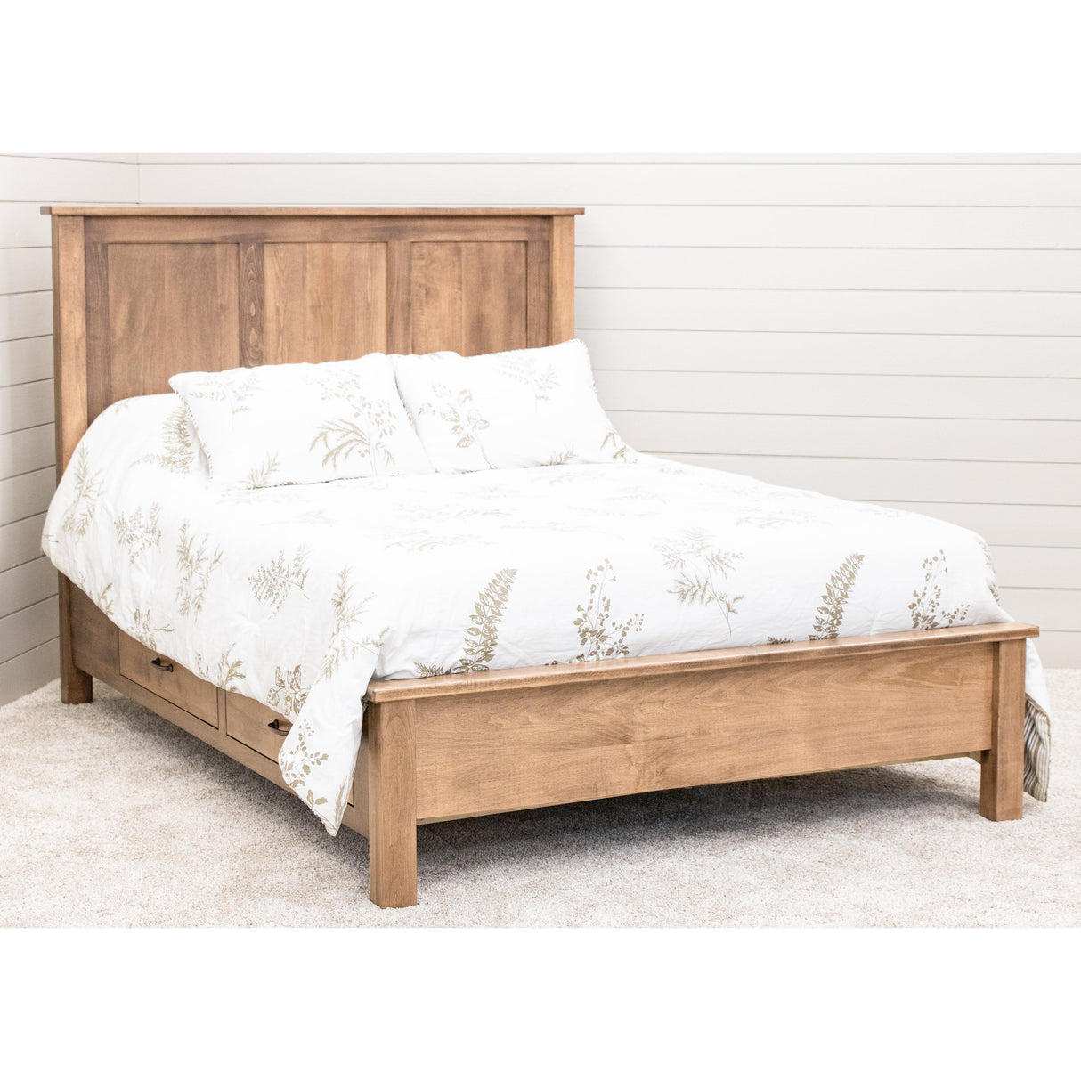 Weston Wood Panel Bed