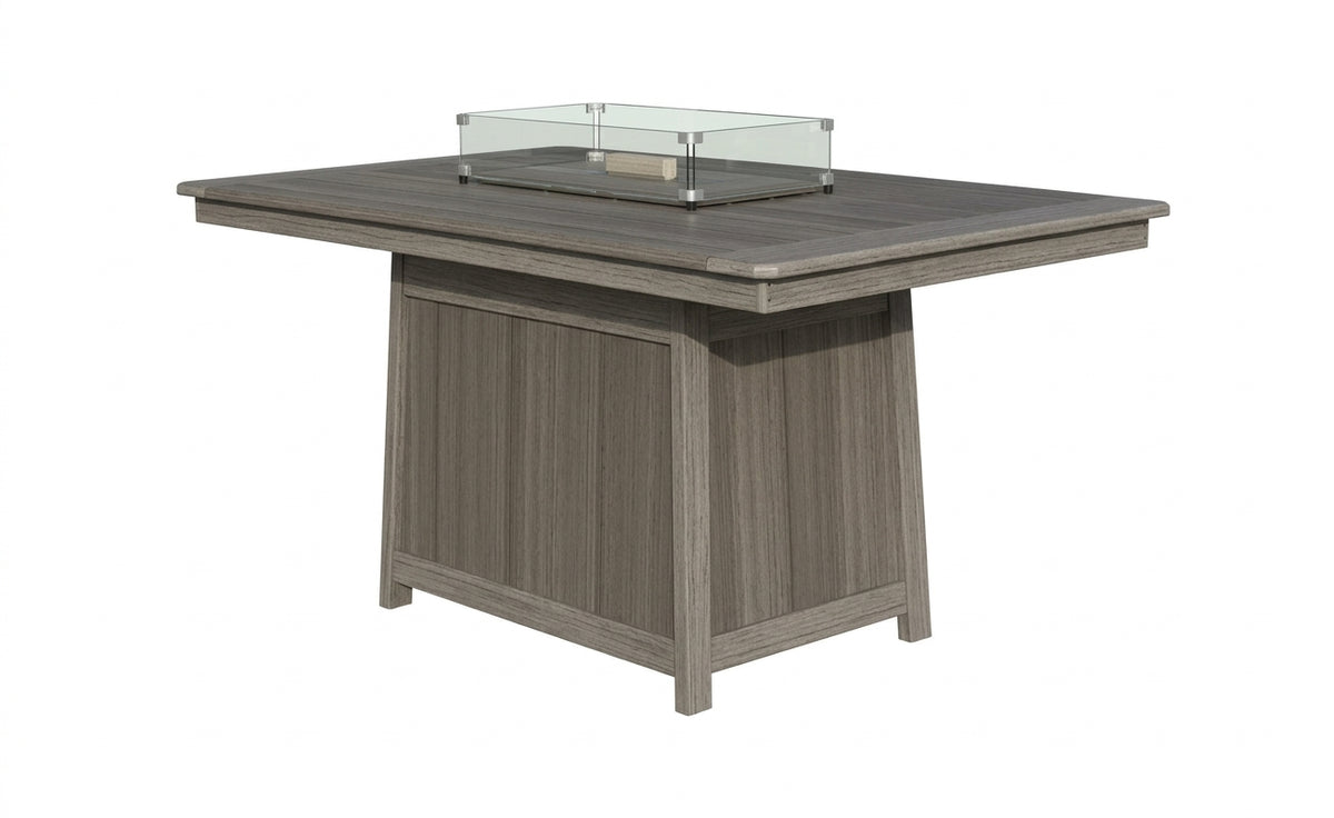 Crystal Large Fire Pit Bar Table - CG