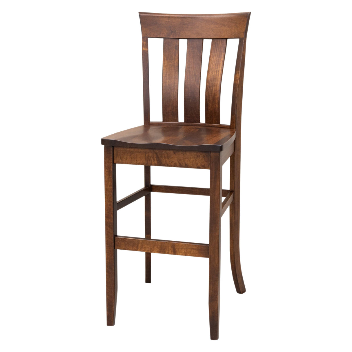 Curlew 24" Maple Wood Stationary Bar Stool | ASB