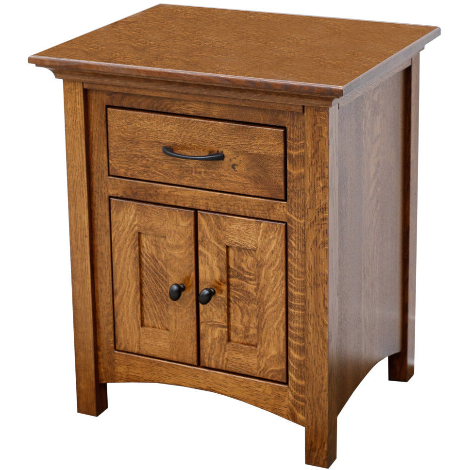 Mission 1-Drawer, 2-Door Nightstand