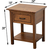 Mission 1-Drawer, Open Nightstand