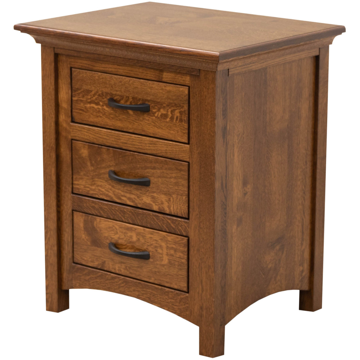 Mission 3-Drawer Nightstand