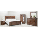 Mission Queen Maple Wood Storage Platform Bed | ASB
