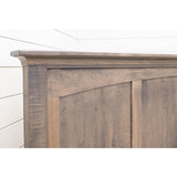 Mission Queen Maple Wood Storage Platform Bed | SP