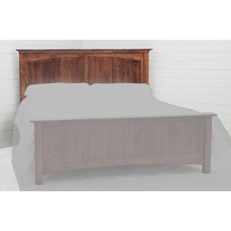 Mission King Maple Wood Storage Platform Bed | ASB