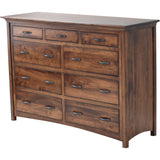 Mission 9-Drawer Tall Dresser