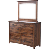 Mission Arched Dresser Mirror