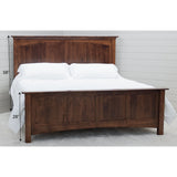 Mission Wood Panel Storage Platform Bed